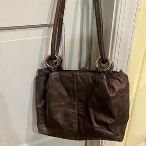 Vanessa Beautiful Leather Purse - Bronze Brown